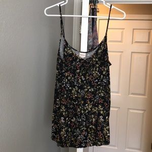 Floral tank top